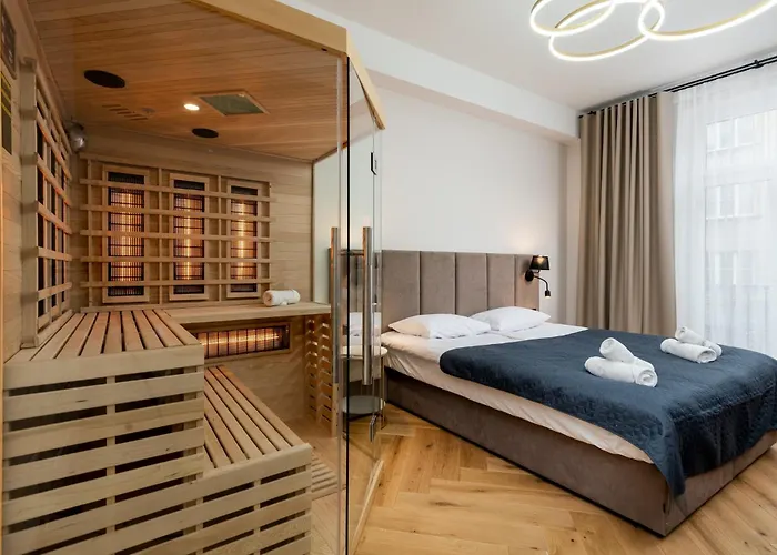 Spa Bedrooms With Sauna&Bath And Free Parking