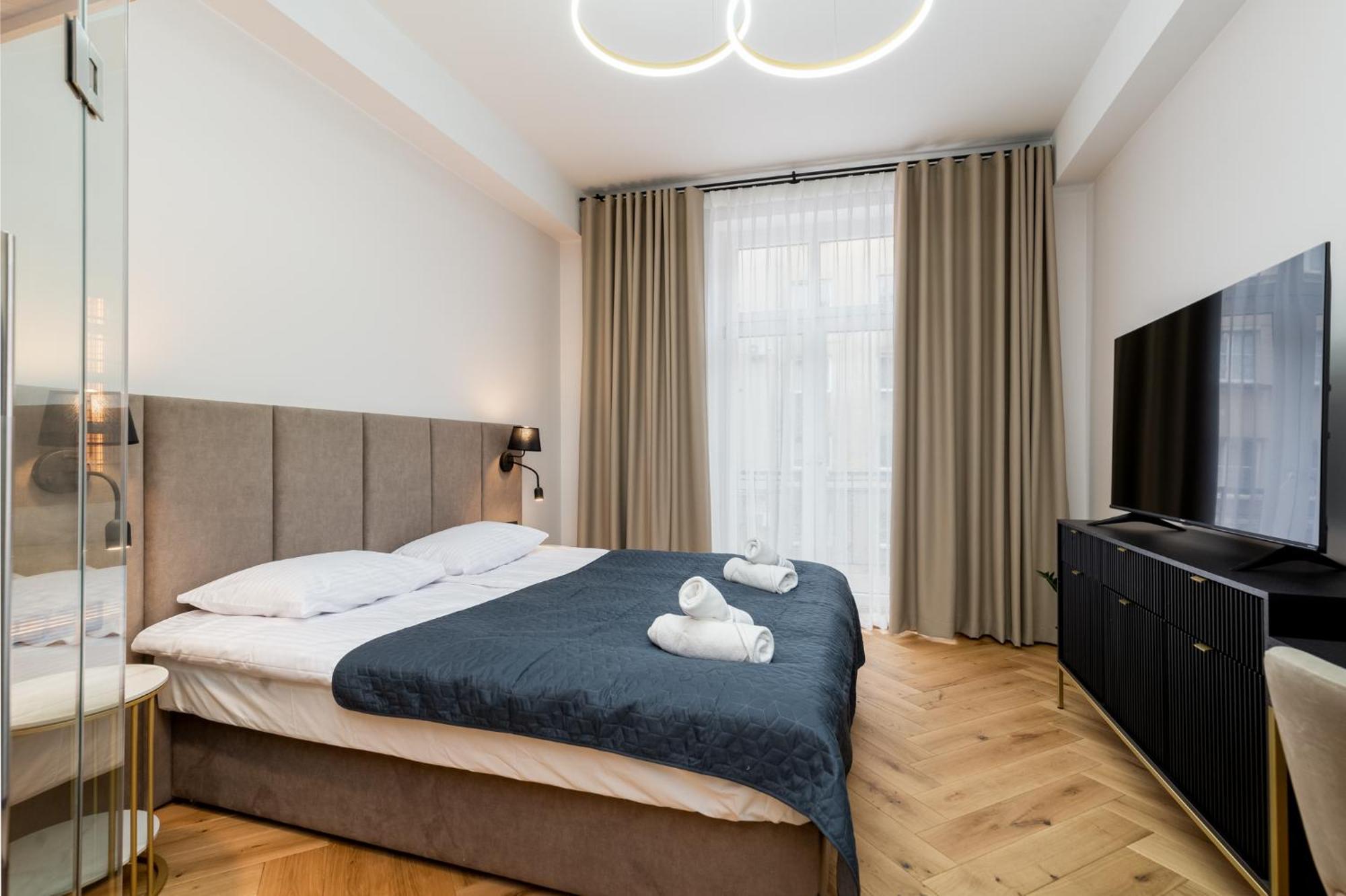 Apartment Bedrooms With Sauna&bath And Free Parking Krakau